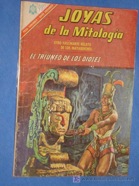 BDs: JOYAS DE LA MITOLOGIA N&deg; 48 - EL TRIUNFO DE LOS DIOSES  * NOVARO *( FOTOS ADICIONALES )